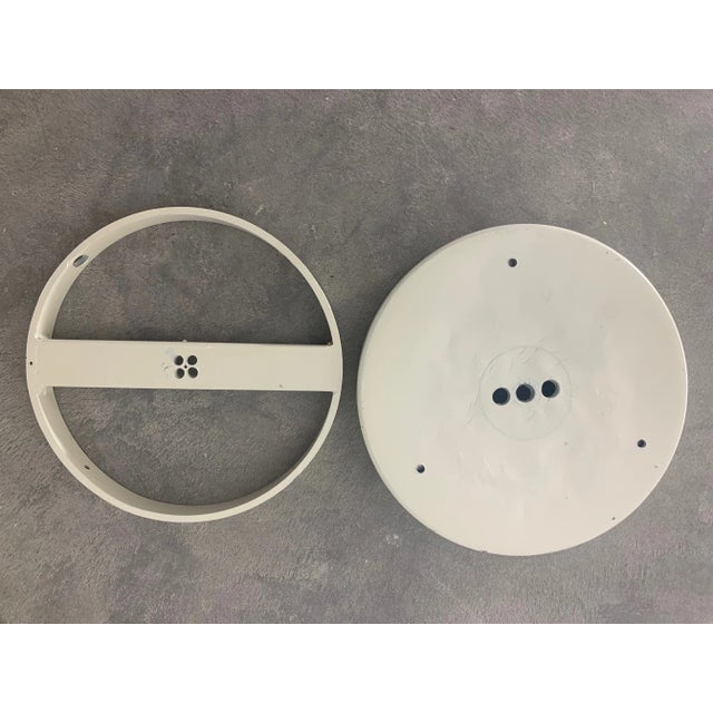 Mid 20th Century Brass Flush Mount Pendant by Lumi For Sale - Image 11 of 12