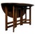 Antique Early 20th Century Arts and Crafts Oak Gateleg Side Table For Sale - Image 4 of 12