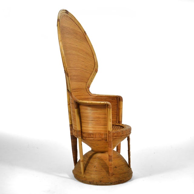 Danny Ho Fong "Emperor" Peacock Chair For Sale - Image 10 of 12