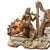 Antique White Vintage Lenwile Ardalt Artware Japan Musical Figurine Lamp & Music Box #7857 For Sale - Image 8 of 10