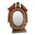 Vintage Parrot Standing Vanity Mirror For Sale