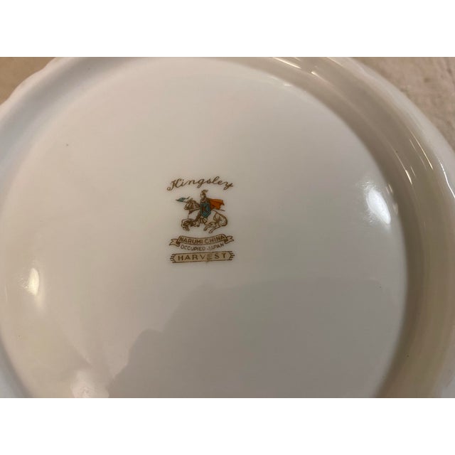 Mid 20th Century Japanese China Casserole Covered Dish Wheat Pattern For Sale - Image 10 of 12