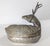 Metal Late 20th Century South East Asian Cambodian Silverplate Deer Form Betel Box For Sale - Image 7 of 12
