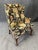 Queen Anne Vintage Queen Anne Upholstered Wingback Chair For Sale - Image 3 of 15