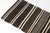 Anatolian Black & White Stripe Kilim Runner For Sale - Image 4 of 10