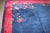 Textile Antique Zabihi Collection Bright Navy Pink Chinese Art Deco Carpet - 8'10" x 11'7" For Sale - Image 7 of 9