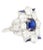 Vintage Art Deco Agl Cert. No Heat Blue Sapphire & Old Cut Diamond Platinum Ring Size 8 For Sale - Image 4 of 8