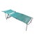 Mid-Century Iron Outdoor/Patio Chaise Lounge W/ Teal Cord, 6 Available For Sale In Los Angeles - Image 6 of 9