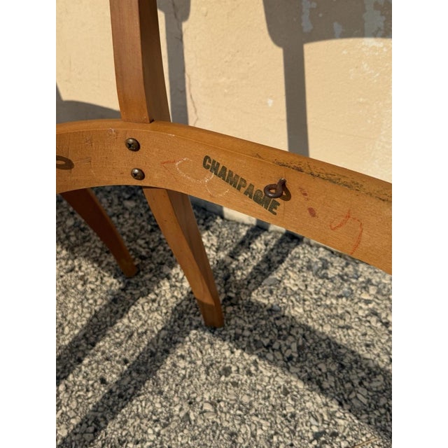 Vintage Heywood Wakefield MCM Dog Bone Maple Dining Room Chairs - Set of 4 For Sale In Philadelphia - Image 6 of 10