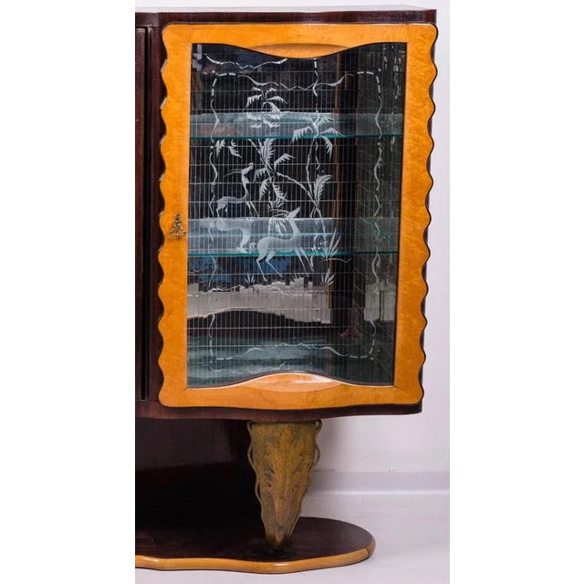 Art Deco Bar Cabinet by Pier Luigi Colli, 1930s For Sale - Image 4 of 12