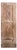 Antique Carved Wood Door Whitewashed Rustic Floral Farmhouse Entry Doors 96x31.5 For Sale