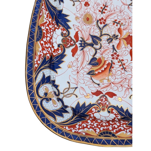 Brown Antique Japanese Imari Tray Table For Sale - Image 8 of 13