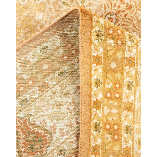 Mogul, One-of-a-Kind Hand-Knotted Area Rug - Brown, 8' 1" x 11' 3" For Sale In New York - Image 6 of 8