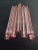 Pair of Murano Wall Sconces 9 Pink Triedri For Sale - Image 10 of 12