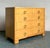 Mid-Century Modern Vintage Boho Burl Wood Chest of Drawers For Sale - Image 3 of 6