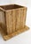 Vintage Square Travertine Planter, 1970s For Sale - Image 4 of 11