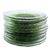 Green 1970s Textured Glass Pertti Santalahti Humppila Kivi Dinner Plates, Set of 12 For Sale - Image 8 of 16