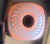 Mexican Armando Silveira Jr. Mata Ortiz Squared Form Vessel, Orange and Slate Geometric For Sale - Image 3 of 4