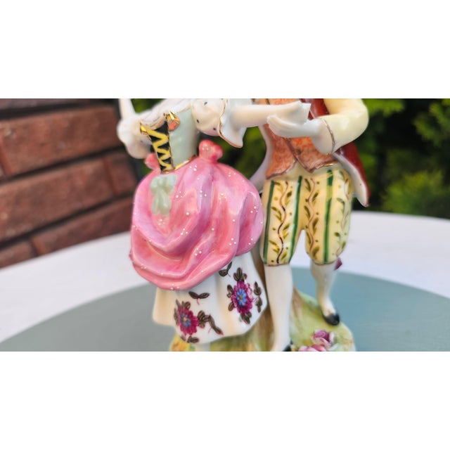 Japanese porcelain figurine "Keto," 1940s, Art Deco, dimensions: height 17.5 cm, width 11.2 cm, diameter 9.2 cm.