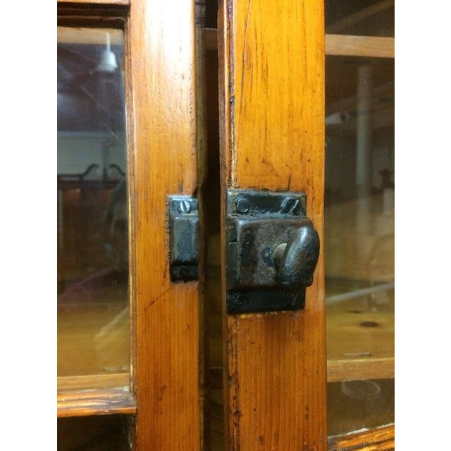 Antique Pine Corner Cabinet, Rustic Corner Cabinet For Sale - Image 14 of 14