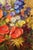 Hermann Dieste, Still Life with Wildflowers, 1980s, Oil Painting, Framed For Sale - Image 6 of 12