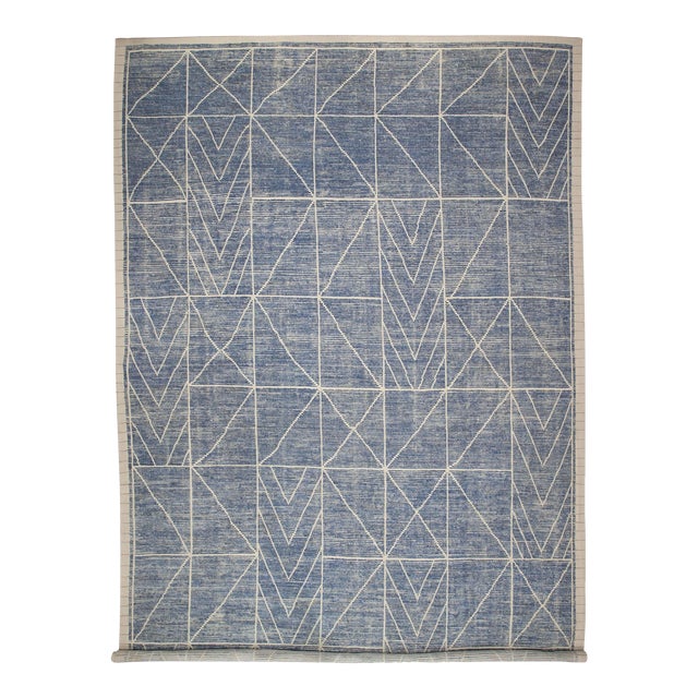 Oriental Hand Knotted Rug Turkish Tulu Rug 12'7" x 19'3" For Sale