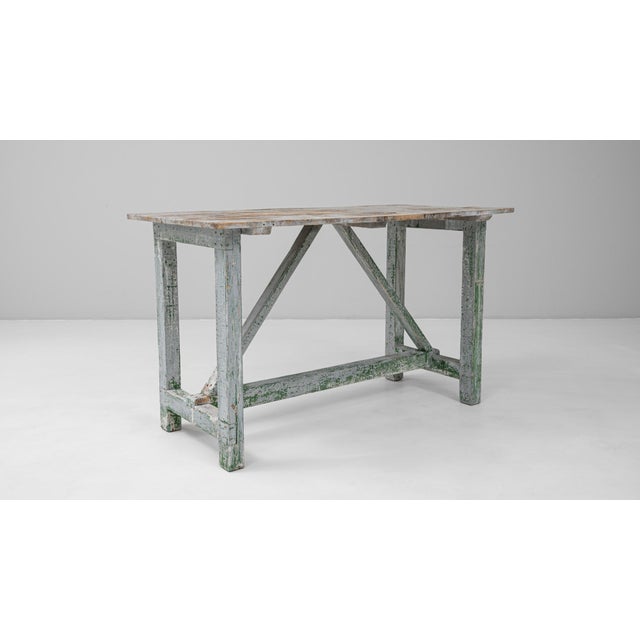 1900s French Wood Patinated Table For Sale In Greensboro - Image 6 of 18