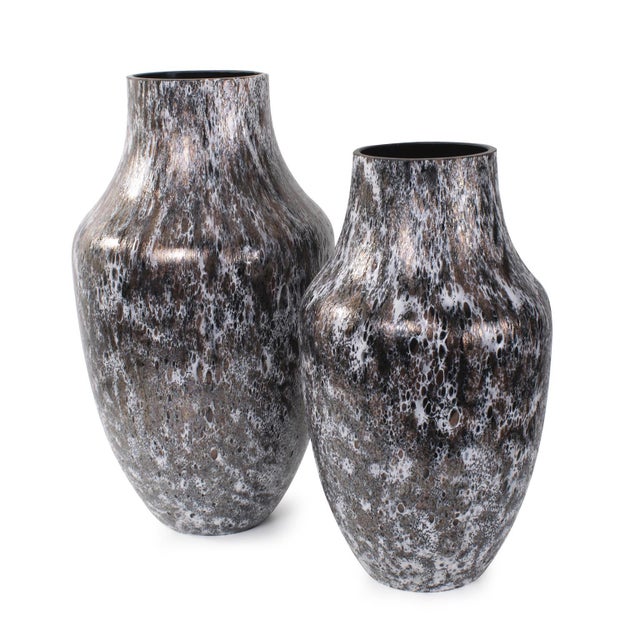 Zynsky Art Glass in Deep Mocha Brown- Short For Sale In Chicago - Image 6 of 10