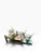Late 20th Century Vintage Nantucket Home Coastal Duck Pond Tealight Candle Holder Centerpiece For Sale - Image 5 of 7