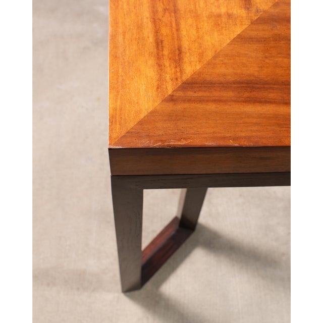 Late 20th Century Therien Studio Workshops Normandie Oak Games or Center Table For Sale - Image 5 of 18