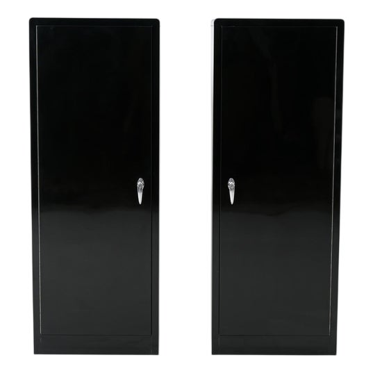 Vintage Pharmacy Nightstands, 1950s, Set of 2 For Sale