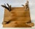 Vintage Driftwood & Cedar Low Tea Table For Sale - Image 10 of 12
