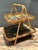 Vintage Rattan Two-Tiered Tray Stand For Sale - Image 13 of 18