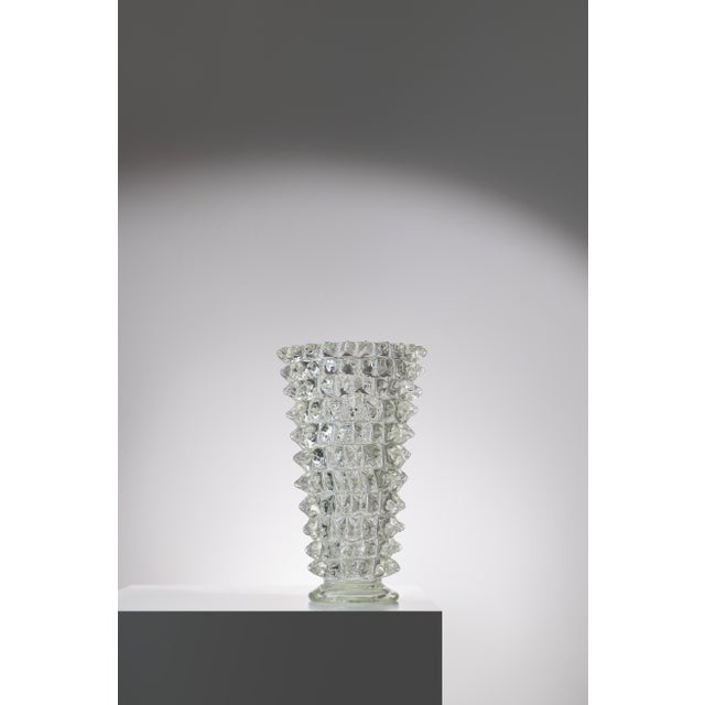 Large Rostrato Vase in Murano Glass by Ercole Barovier for Barovier & Toso, 1940s For Sale - Image 10 of 10