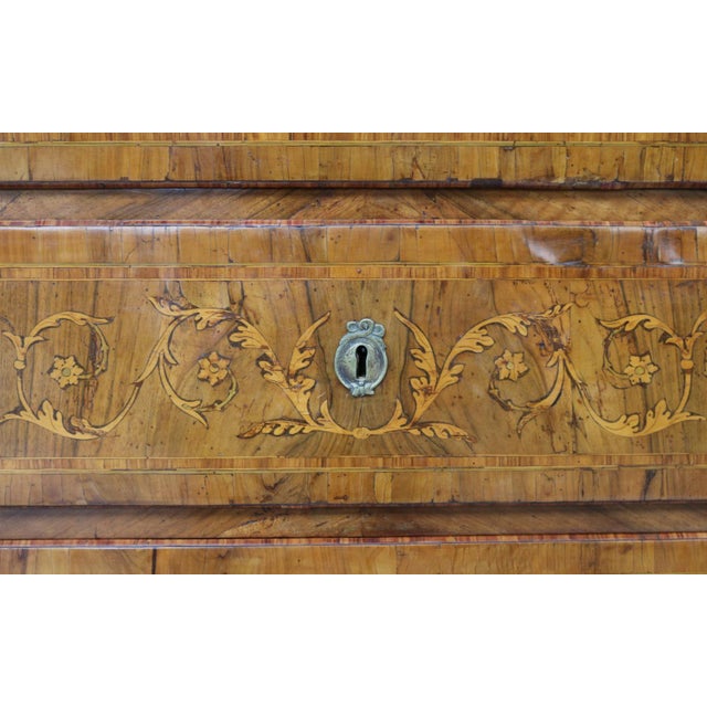 Inlaid Chest of Drawers, Northern Italy, 18th Century For Sale - Image 6 of 17