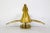 Bronze 1920s Two Art Deco Gilt Bronze Avian Theater Sconces, Pair For Sale - Image 8 of 11