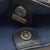 20th Century Gucci Navy Leather and Microguccissima Monogram Canvas Tote Bag For Sale - Image 18 of 18