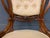 Victorian Walnut Upholstered Salon Chair, 1870 For Sale - Image 6 of 14