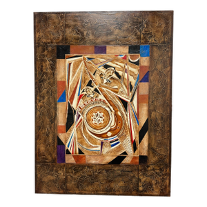 Circa 2003 Joseph Palermo "The Jazz Player" Original Artwork