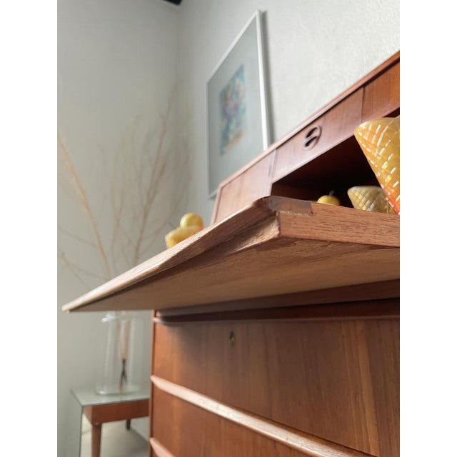 Danish Teak Secretary, 1960s For Sale - Image 13 of 18