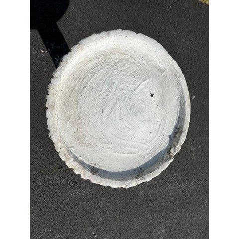 Vintage Faux Bois Bird Bath For Sale - Image 9 of 14