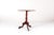 Antique Mahogany Tripod Table: Scalloped Edge Wine Table, 1890s For Sale - Image 6 of 9