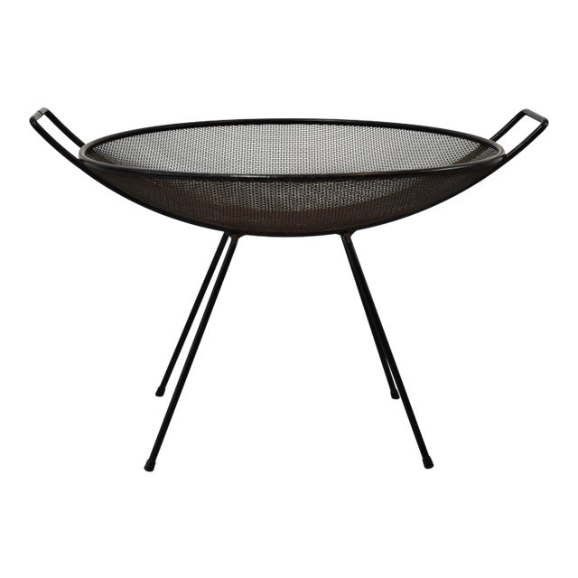 Original Califonia Modernism Sol Bloom Iron Catch All Table Bowl For Sale