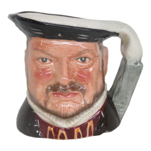 1970s Royal Doulton Miniature Henry VIII Character Tuby Jug Mug