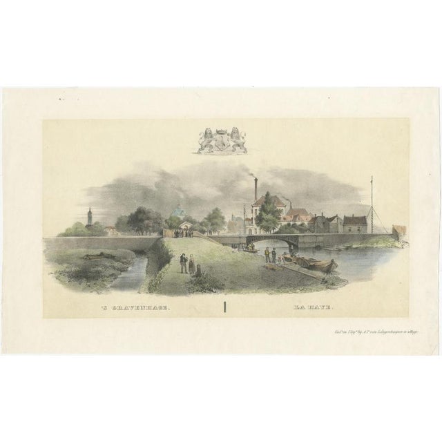 Van Langenhuijsen, The Hague, 1850, Paper For Sale - Image 3 of 9
