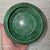 Art Deco Vintage Art Deco Green Monochrome Glazed Porcelain Greek Key Bowl For Sale - Image 3 of 12