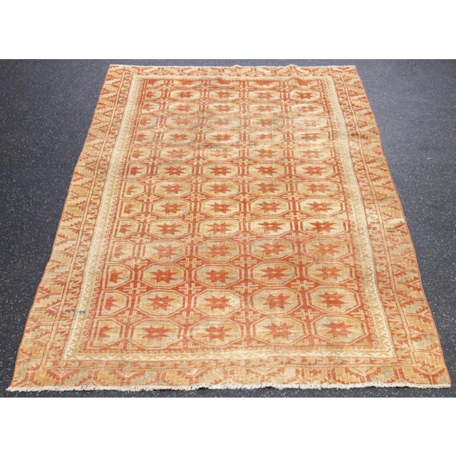 Antique Khotan Rug 3'10'' x 6'7'' For Sale - Image 12 of 12