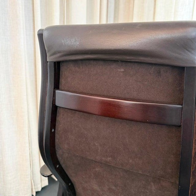 Wood 1950s Scandinavian Modern "Lamino" Lounge Chair by Yngve Ekström for Swedese For Sale - Image 7 of 10