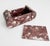 1940s Art Deco Rosso Marble Vanity Box With Rounded Sides For Sale - Image 13 of 13