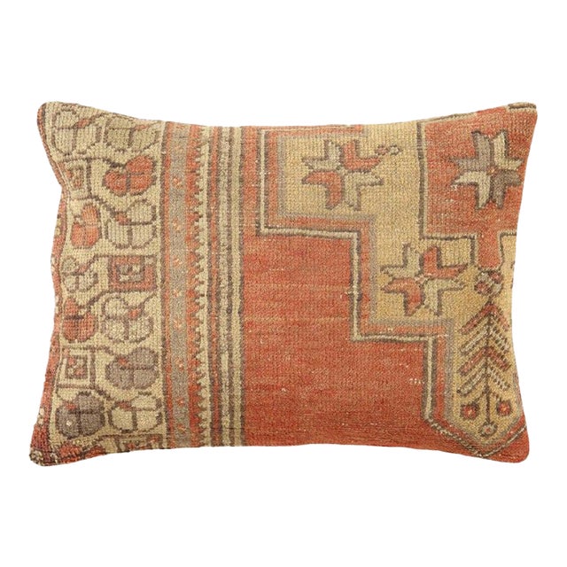 Pasargad DC Vintage Hand Knotted Rug Turkish Pillow For Sale